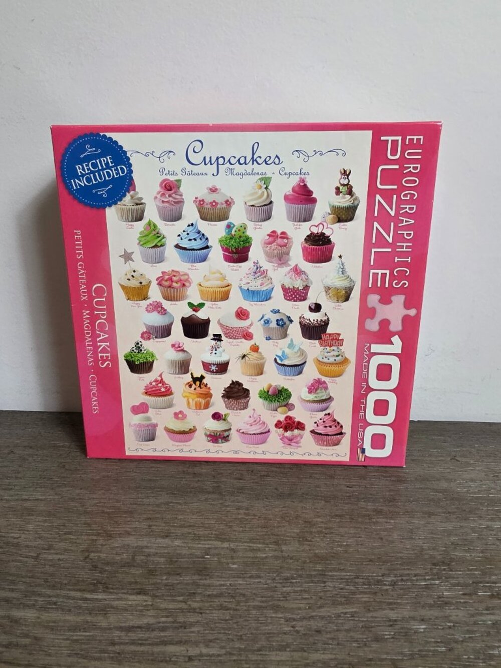 Cupcakes - 1000 Piece Jigsaw Puzzle by Eurographics